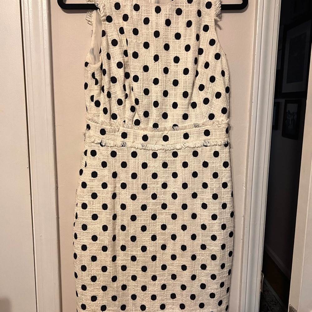 Polka Dot Sleeveless Dress
